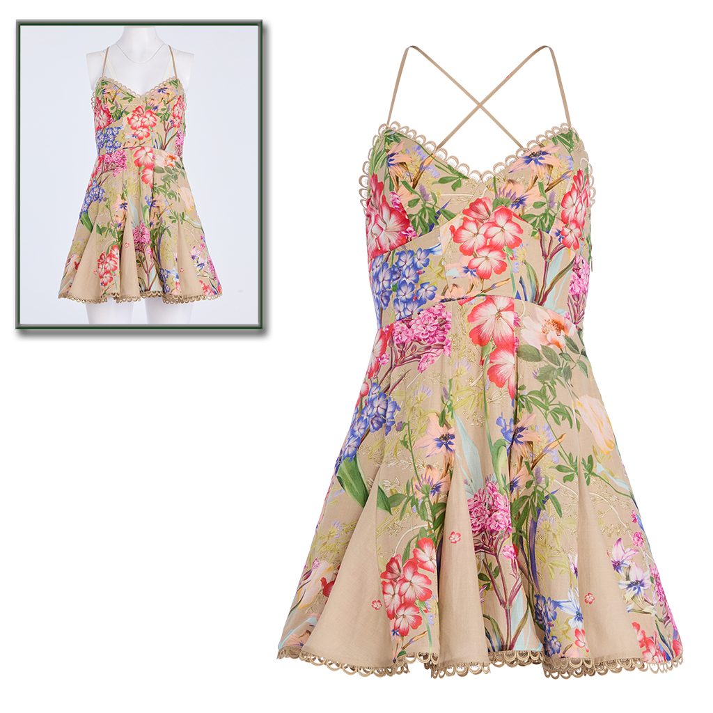 Studio mannequin used for apparel photography to showcase clothing fit and style