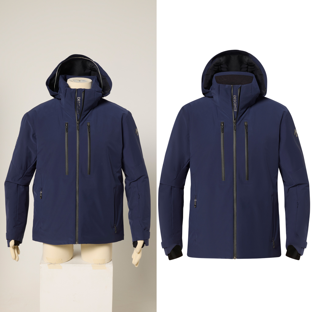 Studio setup with photography mannequins displaying clothing for professional photo shoots